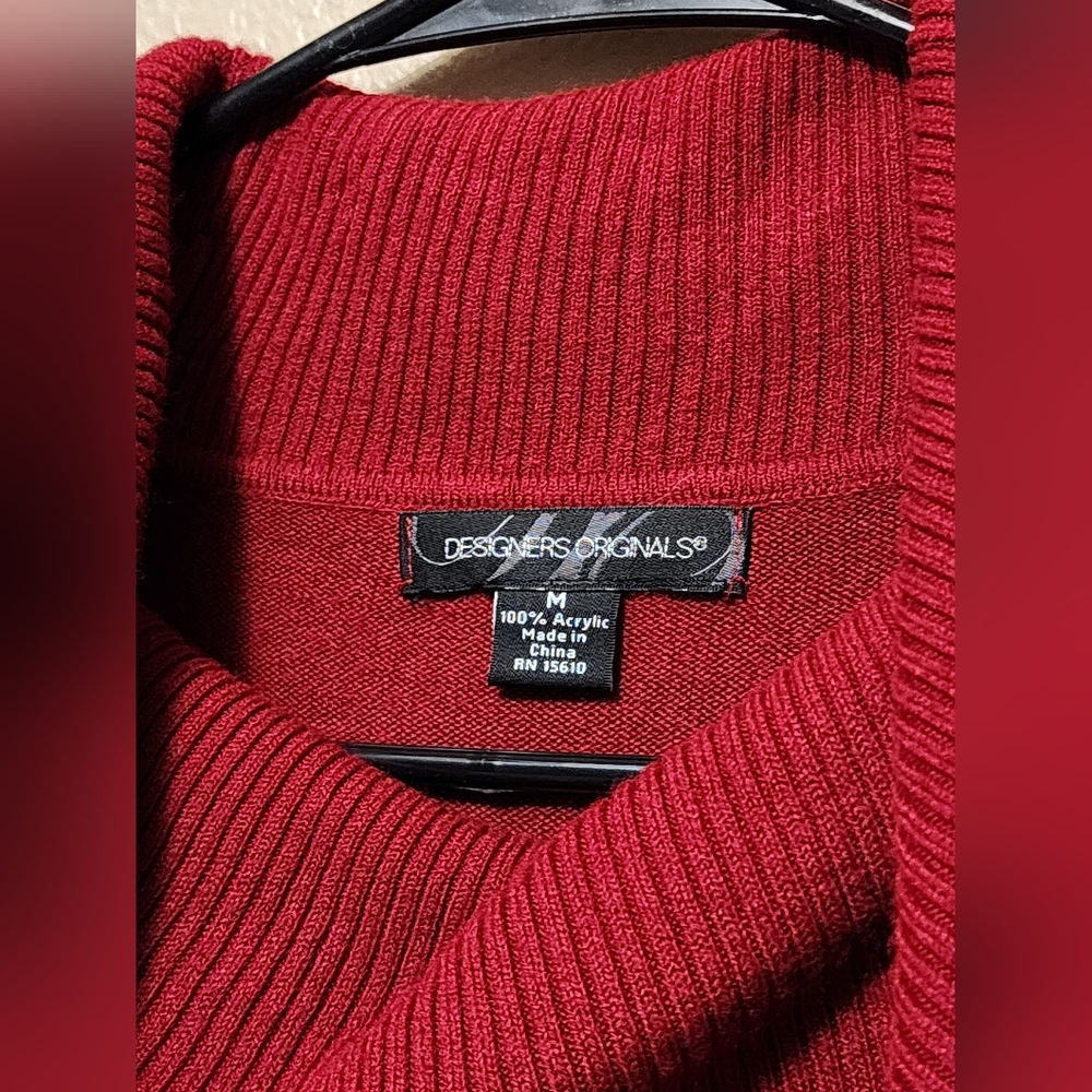 Cowl Neck, 3/4 Wide Sleeve, Sweater Top - Picture 4 of 4